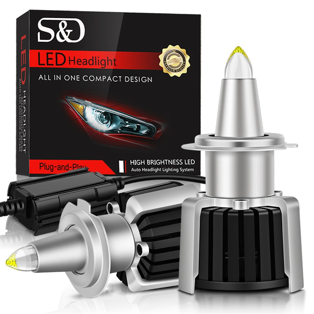 Brightest D1S/D1R/D1C LED Headlight Bulbs 120w 24000lm High and
