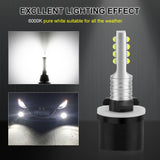 2pcs H27 880 881 PSX26W LED P13W LED Bulbs Car Fog Lamp H27/1 H27/2 6500K 1400LM Auto Driving Lamp DC 12V 24V